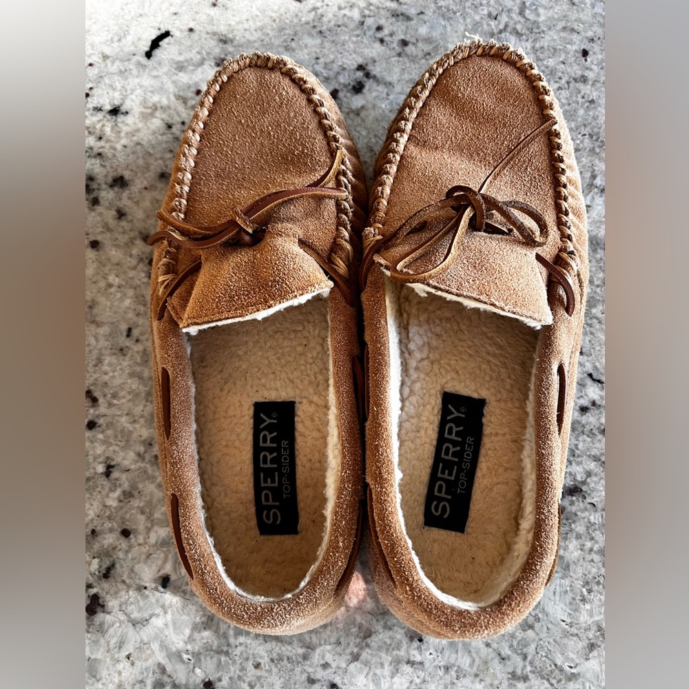 Men’s Sperry Top Sider Brandon 1-Eye Moccasin Slipper size 12